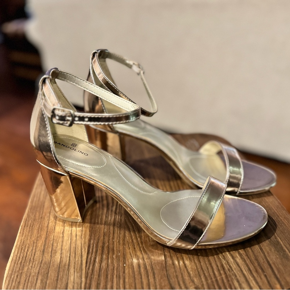 Rose gold 3” heels